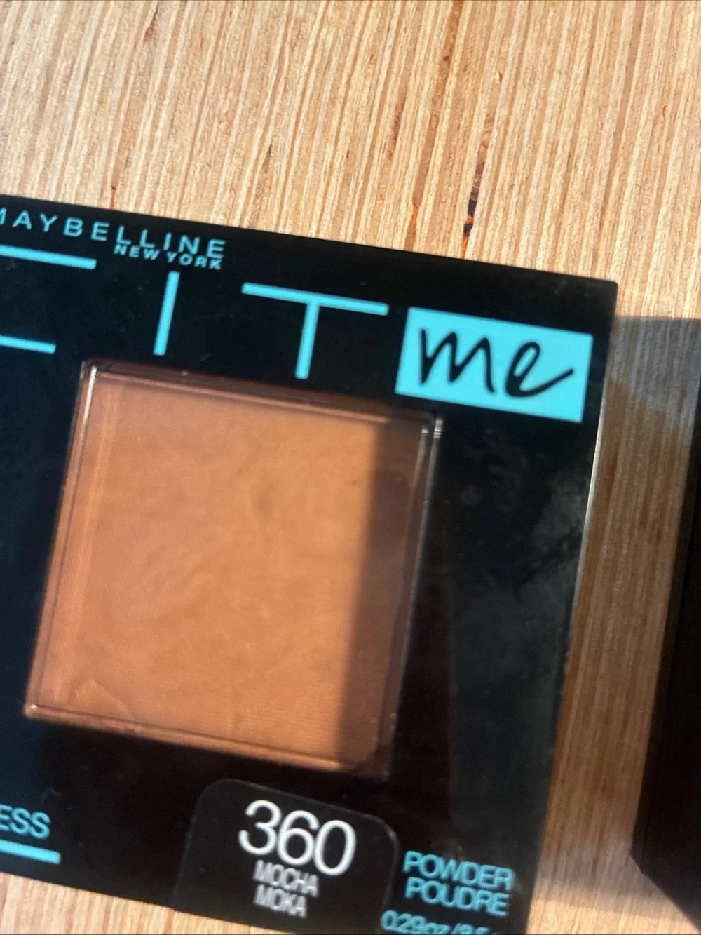 Maybelline Fit Me Matte + Poreless Pressed Powder - 360 Mocha Brown QTY 2